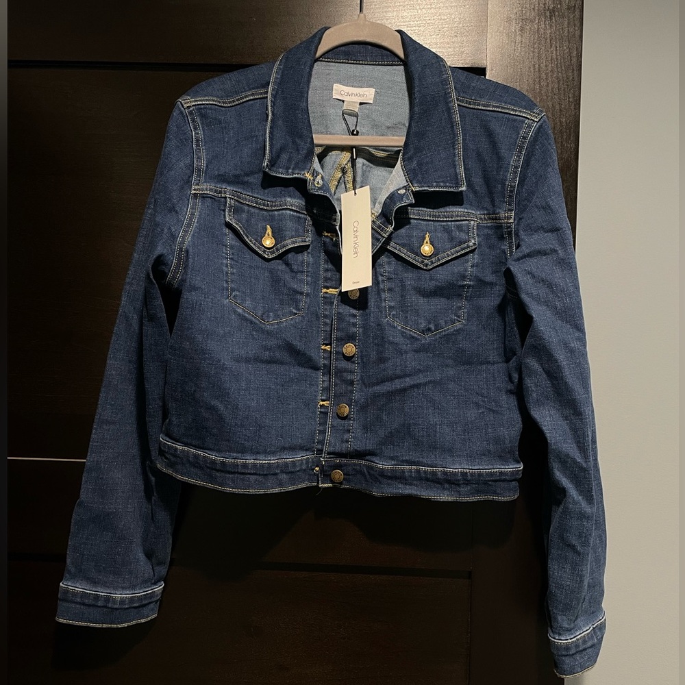 NWT Calvin Klein Denim Jacket